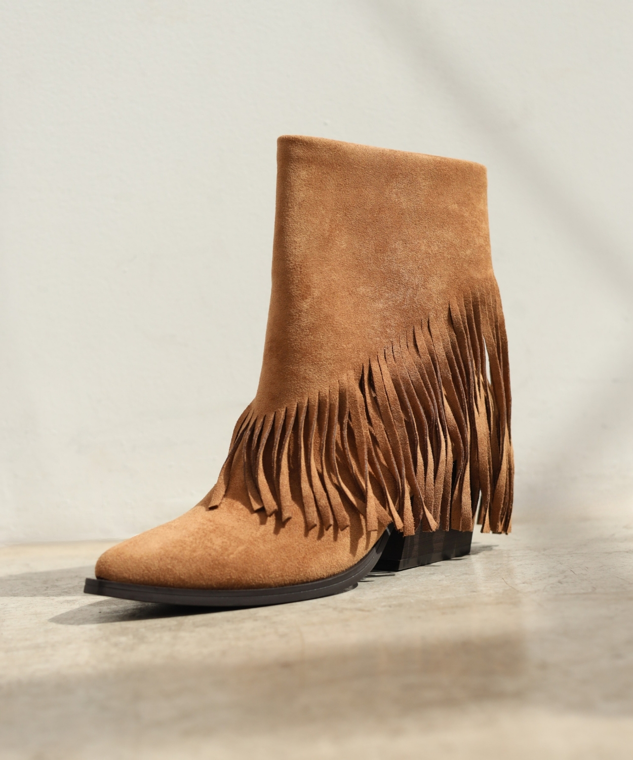 Botins cowboy franjas image number null